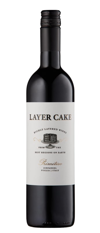 Layer Cake Primitivo aka Zinfandel 2021 Front Bottle Shot