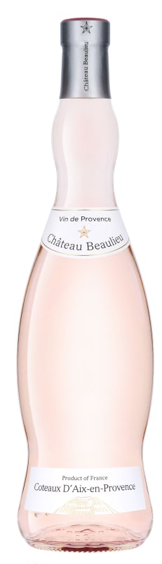 Chateau Beaulieu Coteaux d'Aix-en-Provence Rose 2022 Front Bottle Shot