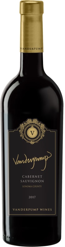 Vanderpump Cabernet Sauvignon 2017 Front Bottle Shot