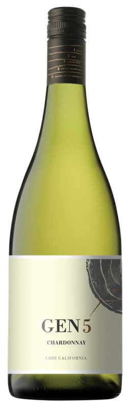 GEN5 Chardonnay 2019 Front Bottle Shot