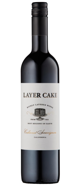 Layer Cake Cabernet Sauvignon 2021 Front Bottle Shot