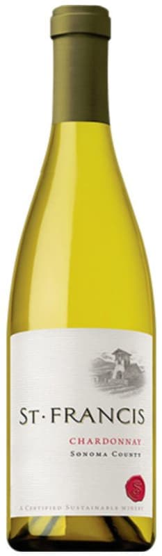 St. Francis Chardonnay 2014 Front Bottle Shot