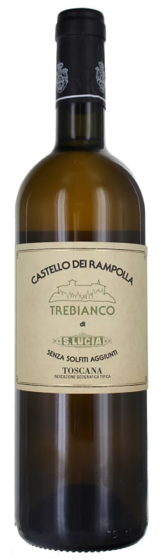 Castello dei Rampolla Trebianco di Santa Lucia 2020 Front Bottle Shot
