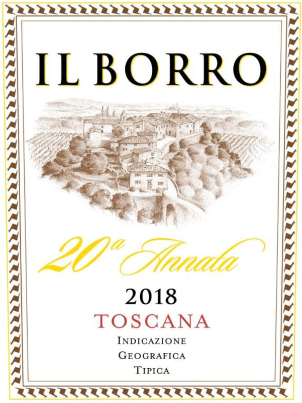 Il Borro (1.5 Liter Magnum) 2018 Front Label