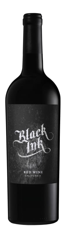 Black Ink Red Blend 2020 Front Bottle Shot