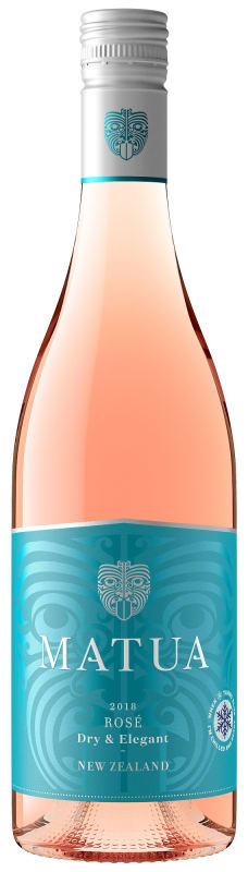 Matua Rose 2018 Front Bottle Shot