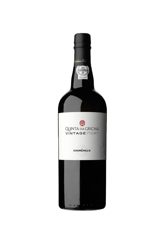 Churchill's Quinta da Gricha Vintage Port 2009 Front Bottle Shot
