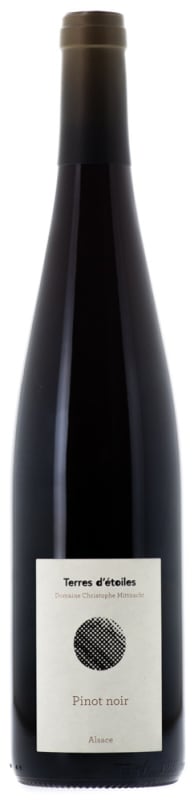 Christophe Mittnacht Terres d'Etoiles Pinot Noir 2023 Front Bottle Shot