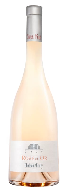 Chateau Minuty Rose et Or 2024 Front Bottle Shot