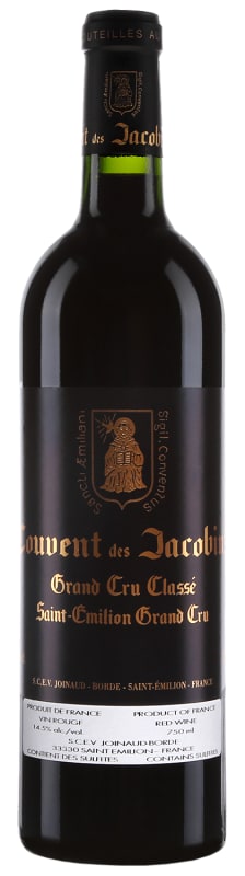 Couvent des Jacobins 2019 Front Bottle Shot