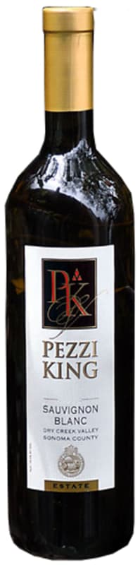 Pezzi King Estate Sauvignon Blanc 2019 Front Bottle Shot