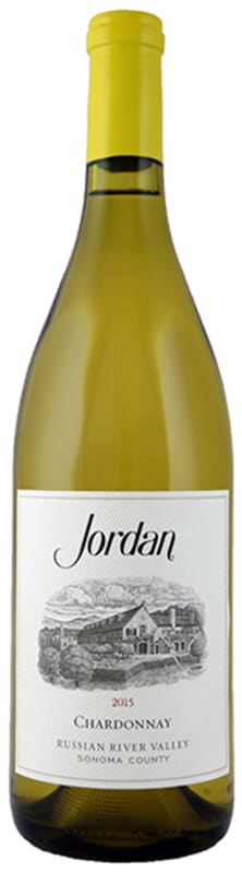 Jordan Chardonnay 2015 Front Bottle Shot