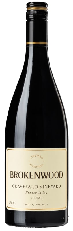 Brokenwood Graveyard Vineyard Shiraz 2017 Front Bottle Shot