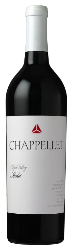 Chappellet Merlot 2004 Front Bottle Shot