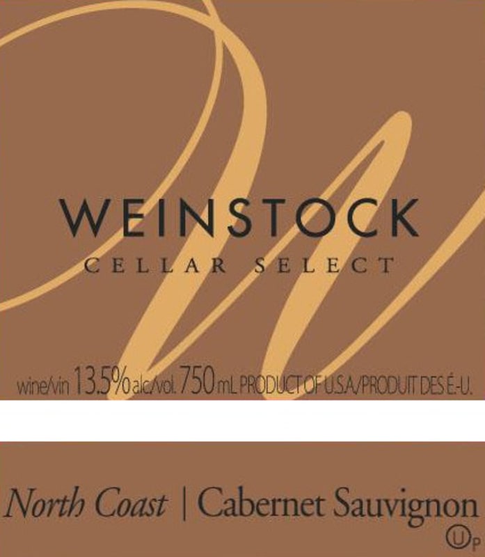 Weinstock Cabernet Sauvignon 2013 Front Label