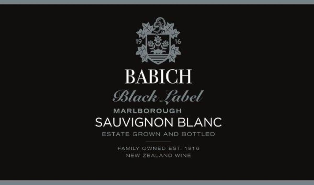 Babich Black Label Sauvignon Blanc 2020 Front Label