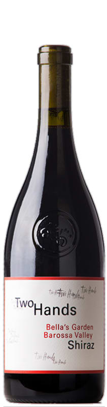 Two Hands Bella's Garden Shiraz 2015 Front Bottle Shot