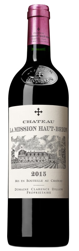 Chateau La Mission Haut-Brion 2015 Front Bottle Shot