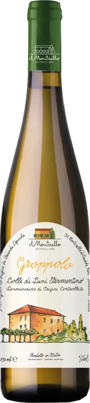 Il Monticello Groppolo Vermentino 2022 Front Bottle Shot
