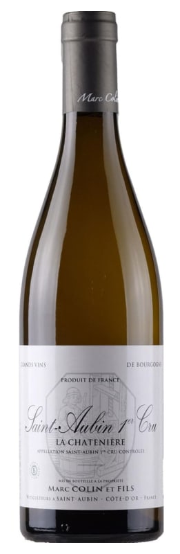 Marc Colin St-Aubin La Chateniere Premier Cru 2023 Front Bottle Shot