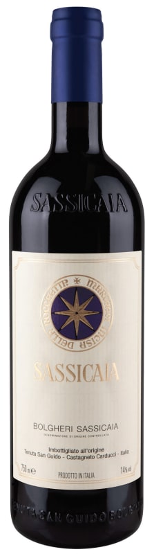 Tenuta San Guido Sassicaia 2023 Front Bottle Shot
