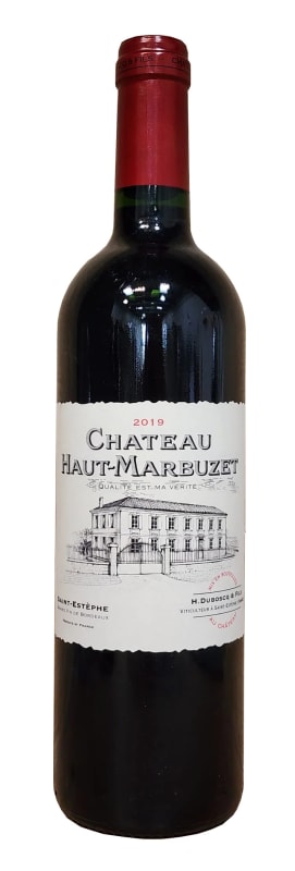 Chateau Haut-Marbuzet 2019 Front Bottle Shot
