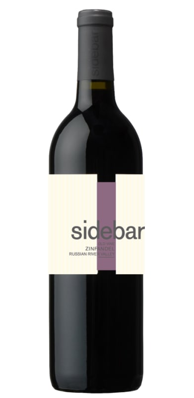 Ramey Sidebar Zinfandel 2017 Front Bottle Shot