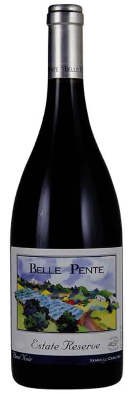 Belle Pente Estate Reserve Pinot Noir 2017 Front Bottle Shot