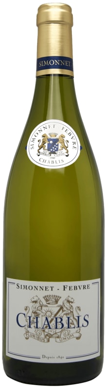 Simonnet-Febvre Chablis 2015 Front Bottle Shot