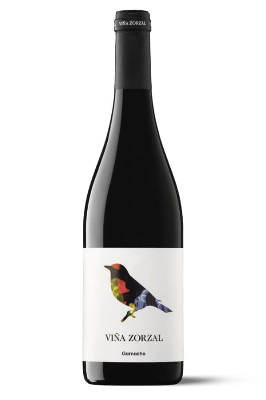 Vina Zorzal Garnacha 2017 Front Bottle Shot