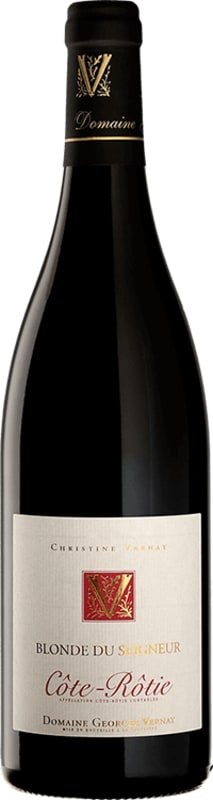 Georges Vernay Cote-Rotie Blonde du Seigneur 2019 Front Bottle Shot