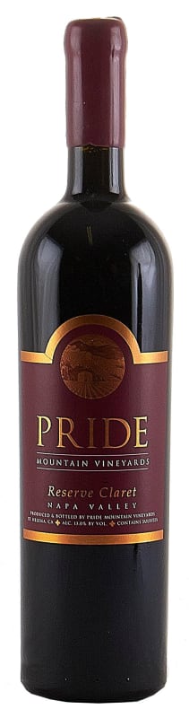 Pride Mountain Vineyards Reserve Claret 2012 Front Bottle Shot