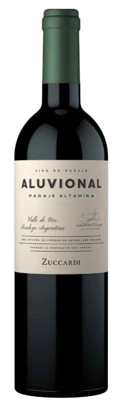 Zuccardi Aluvional Altamira Malbec 2018 Front Bottle Shot