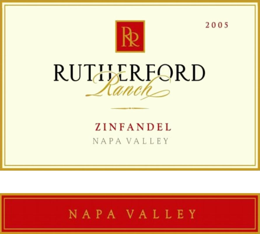 Rutherford Ranch Zinfandel 2005 Front Label