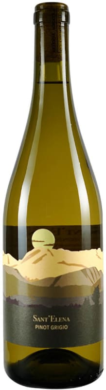 Sant'Elena Friuli Isonzo Pinot Grigio 2020 Front Bottle Shot