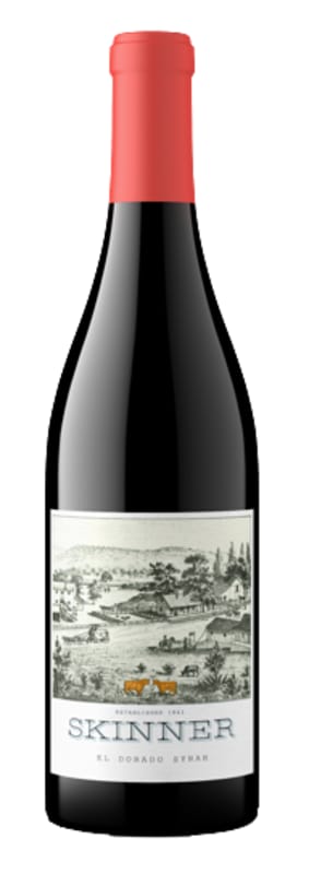Skinner El Dorado Syrah 2020 Front Bottle Shot