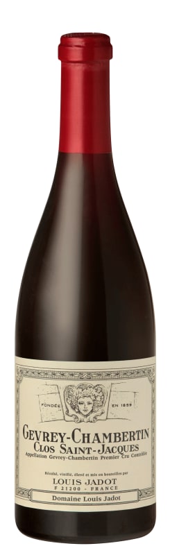 Louis Jadot Gevrey-Chambertin Clos St. Jacques Premier Cru 2014 Front Bottle Shot