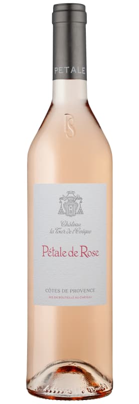Chateau La Tour De l'Eveque Petale de Rose 2024 Front Bottle Shot