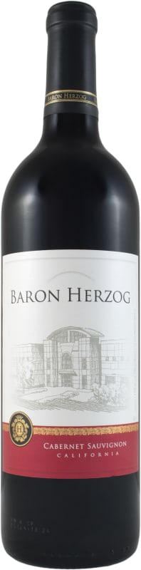 Baron Herzog Cabernet Sauvignon (OU Kosher) 2018 Front Bottle Shot