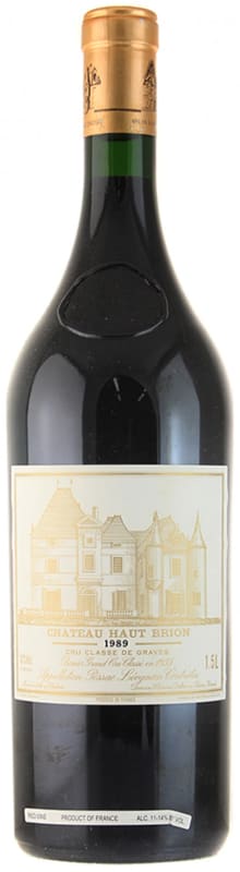 Chateau Haut-Brion 1989 Front Bottle Shot