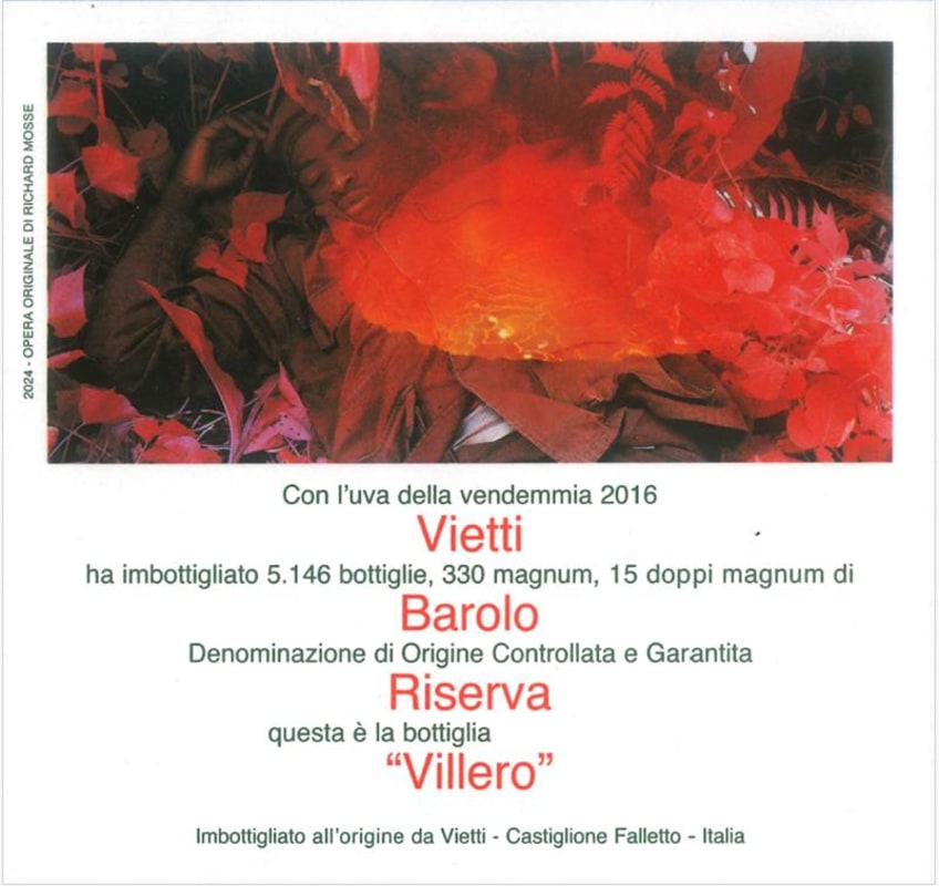 Vietti Barolo Riserva Villero (3 Liter Bottle) 2016 Front Label