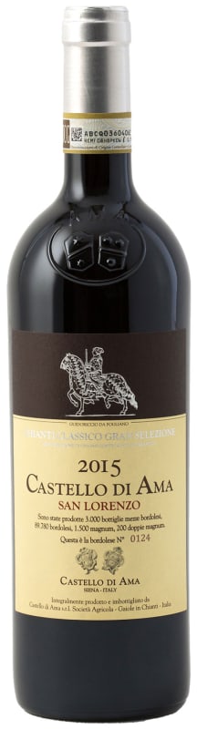 Castello di Ama Chianti Classico San Lorenzo Gran Selezione 2015 Front Bottle Shot