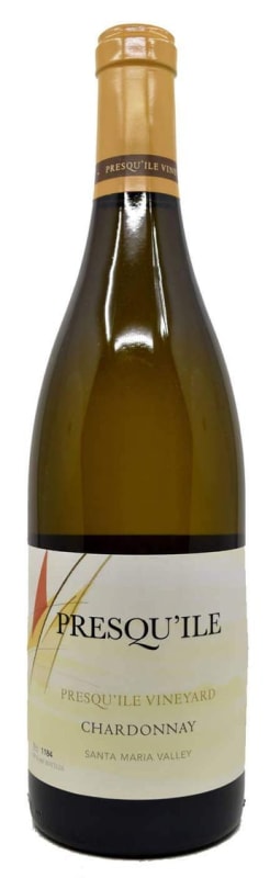 Presqu'ile Presqu'ile Vineyard Chardonnay 2016 Front Bottle Shot