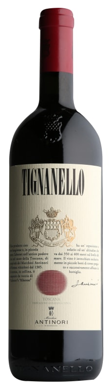 Marchesi Antinori Tignanello 2023 Front Bottle Shot