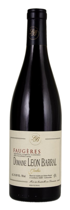 Domaine Leon Barral Faugeres Jadis 2018 Front Bottle Shot