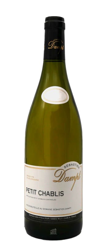 Sebastien Dampt Petit Chablis 2023 Front Bottle Shot