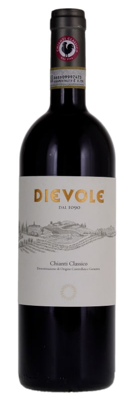 Dievole Chianti Classico 2017 Front Bottle Shot