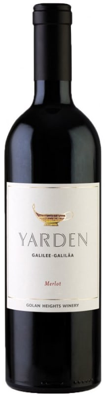 Yarden Merlot (OK Kosher) 2018 Front Bottle Shot