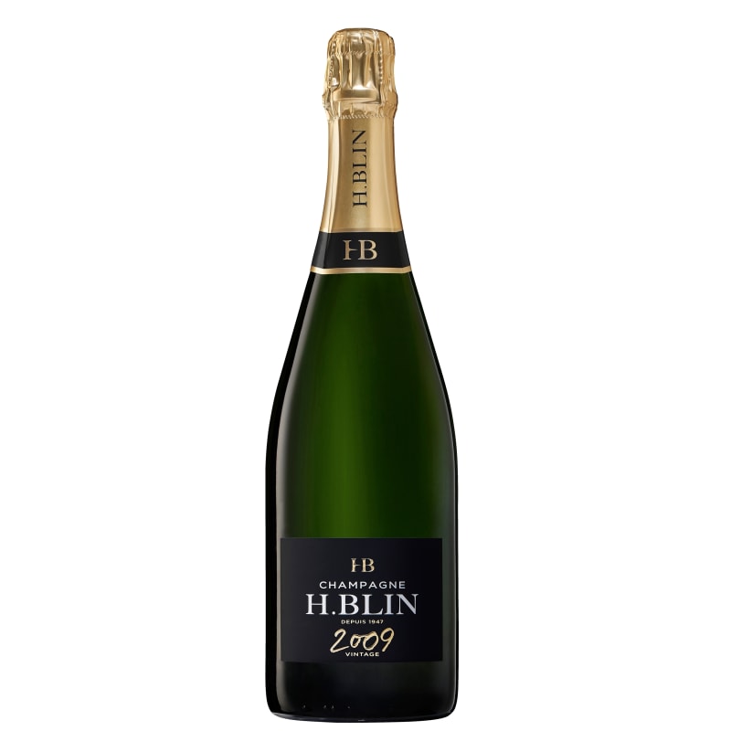 H. Blin Millesime Brut 2009 Front Bottle Shot