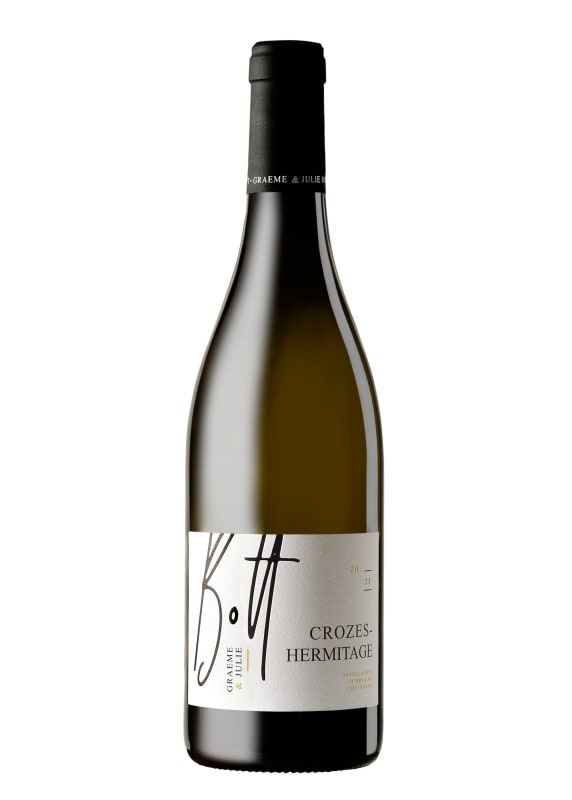 Domaine Graeme & Julie Bott Crozes-Hermitage Blanc 2021 Front Bottle Shot
